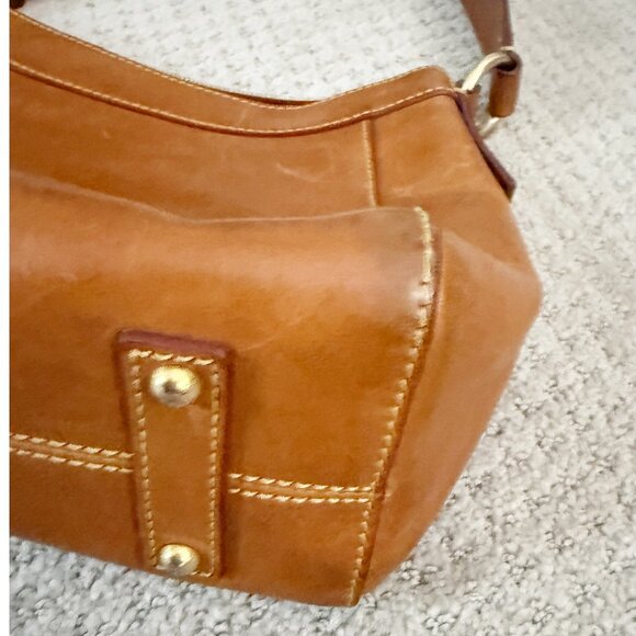 Dooney and Bourke florentine Cassidy Large Brown Hobo Bag - Picture 5 of 16